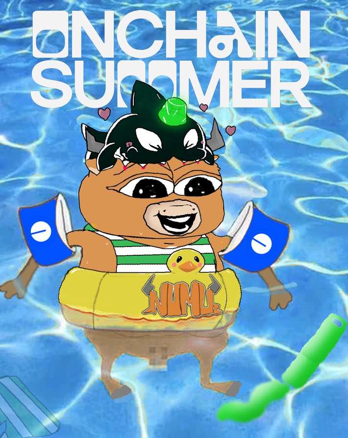 TheNuMuz's tweet photo. Gm NuMuz!
It’s a bullish summer base bros!
there is no pee in pool but there is a poo-
The financial world is more rockier than ever
Be safe in the deep end and have a based Green Day
#numuz #nfts #onchainsummer @base #basechain #BaseSummer https://t.co/qaKKiWedws