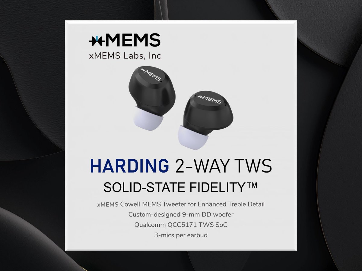 xMEMSLabs's tweet photo. 🚀 We’re excited to announce that our latest 2-way TWS earbud and full-range IEM reference designs are now available for purchase directly from our company store!

https://t.co/Abkus17yxU

#TWS #IEM #earbuds #memsspeaker #microspeaker #highres https://t.co/PMlOioYNgJ