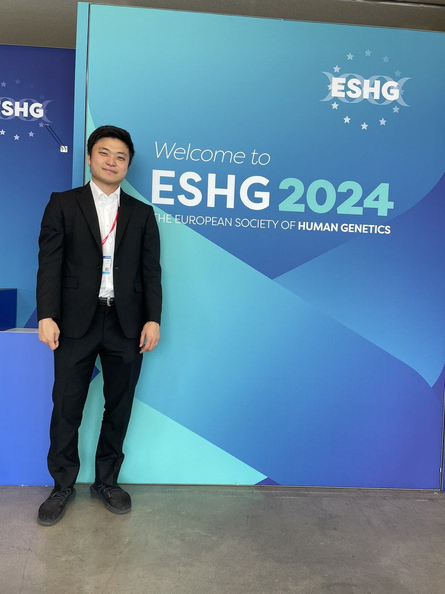 Had a great time at #eshg2024!! Thank you for organizers for making great science gathering happen! pc <a href="/lenakrocken/">Lena Krockenberger</a>