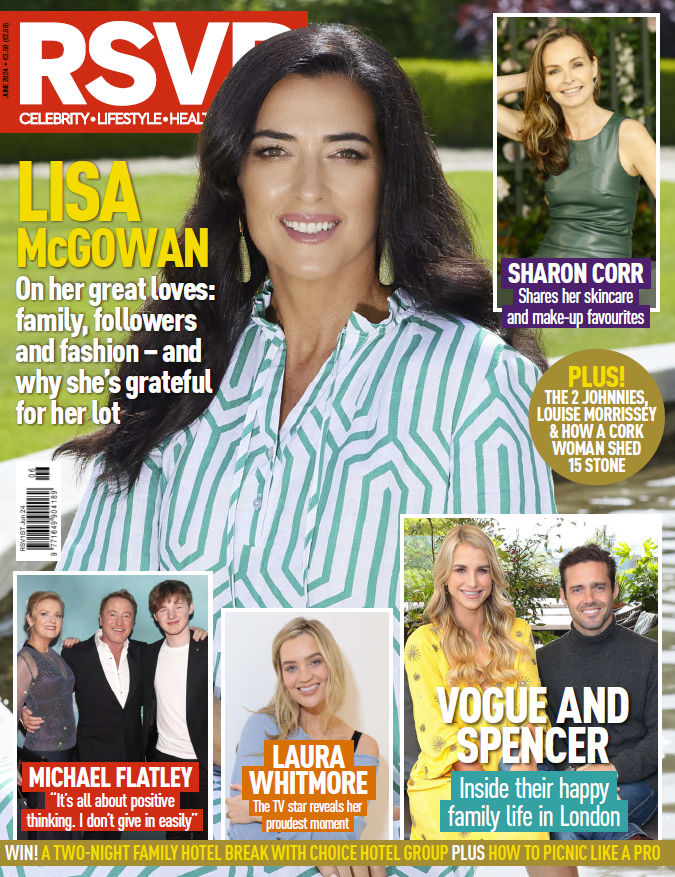 Our June issue is on shelves today and it's full of interviews with your favourite celebs like Lisa McGowan, Michael Flatley and Rosanna Davison, plus interesting features and summer inspiration!  

Pick up your copy today! ❤