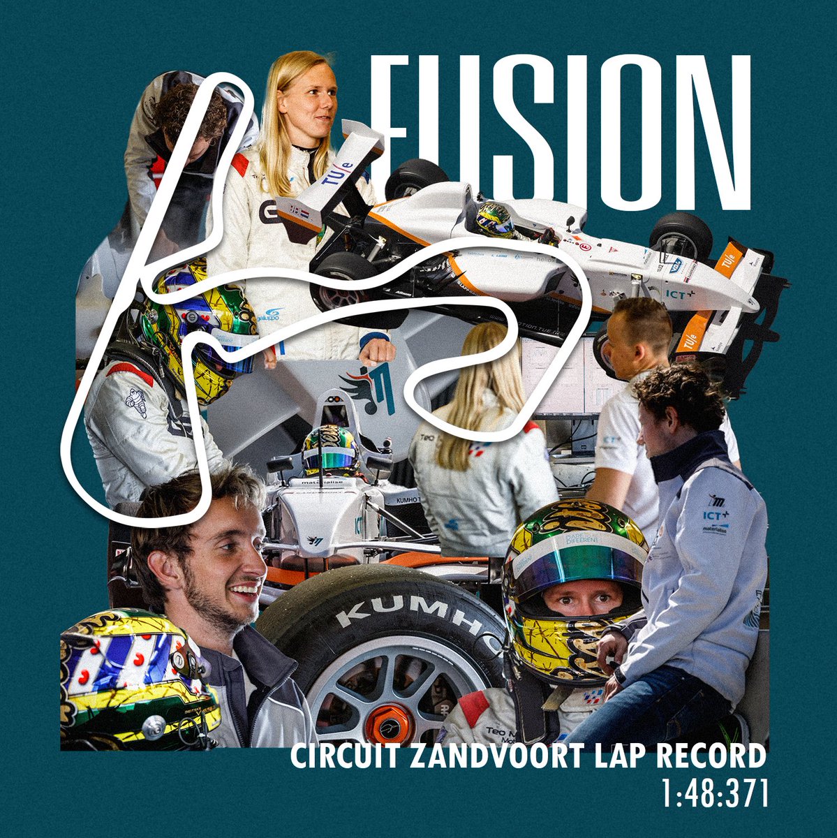 TUeInMotion's tweet image. 1:48.371; That is the time @beitskevisser has set on @circuitzandvoort with our Fusion. ⚡ On this day, this happened already seven years ago! 🔙

#chargingahead #inmotion #laprecord #circuitzandvoort