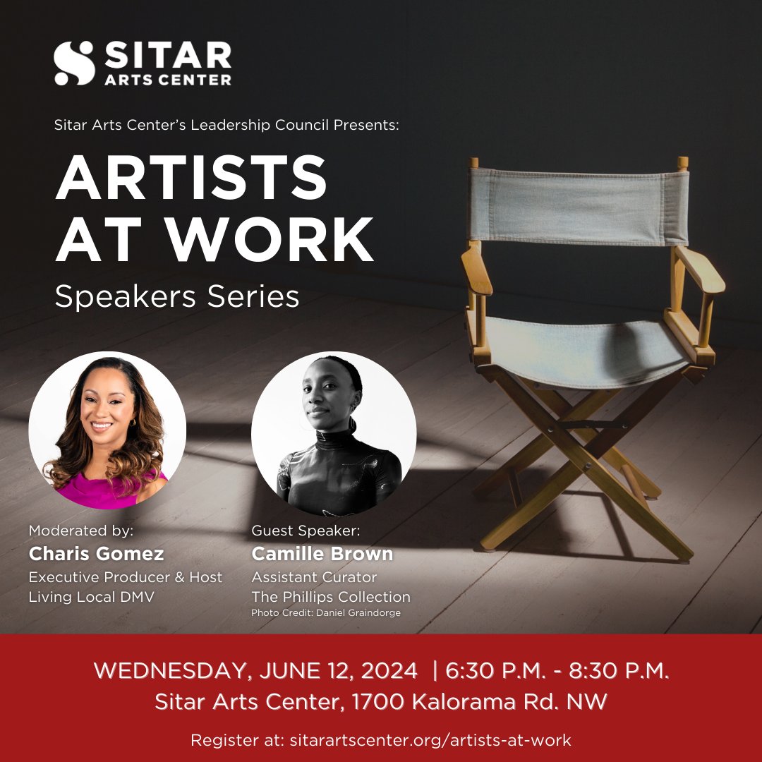 sitarartscenter's tweet image. Next Wednesday (6/12), In conversation with moderator CHARIS GOMEZ, art curator Camille Brown will paint a picture of her remarkable career collaborating with world-renowned visual artists and museums, as well as answer our pressing questions. 

RSVP: shorturl.at/NCyxj