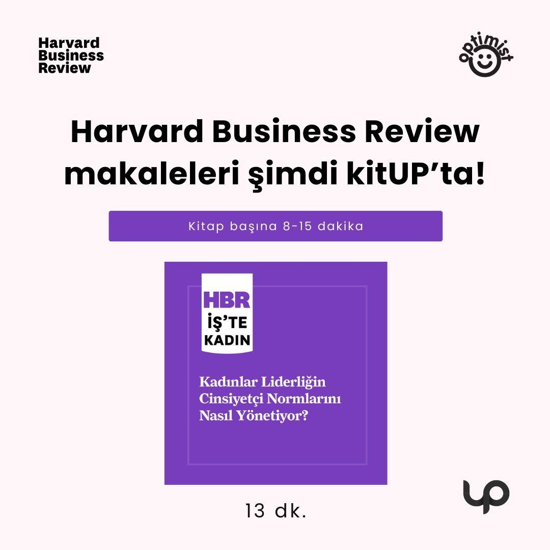 KitupApp's tweet photo. Harvard Business Review şimdi kitUP’ta!
#HBR #OptimistKitap #Optimist #HarvardBusinessReview #kitup #kitupapp https://t.co/75hdwoaus1