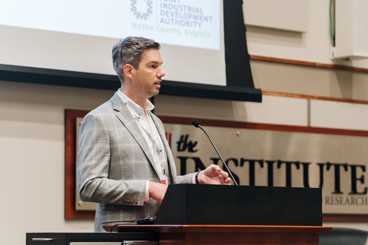 Congratulations to CEDA recipient John Matthews, Deputy Director, Joint IDA of Wythe County, for the Southwest Virginia Regional Housing Summit!