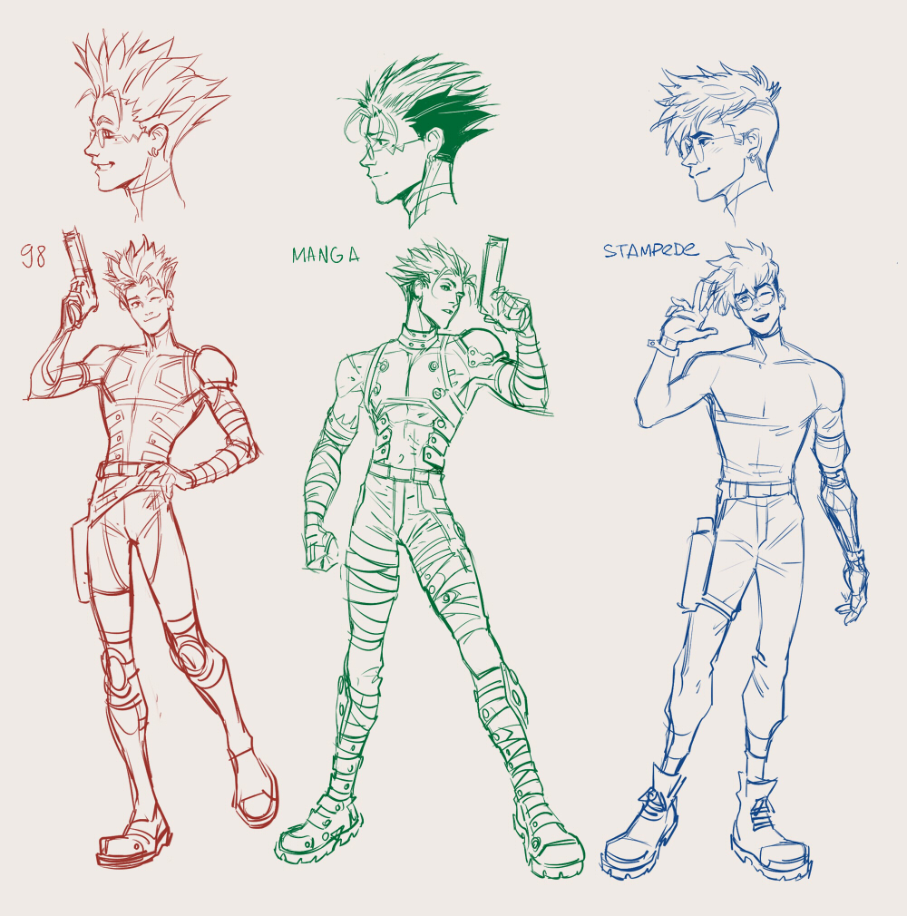 Coat off version as well