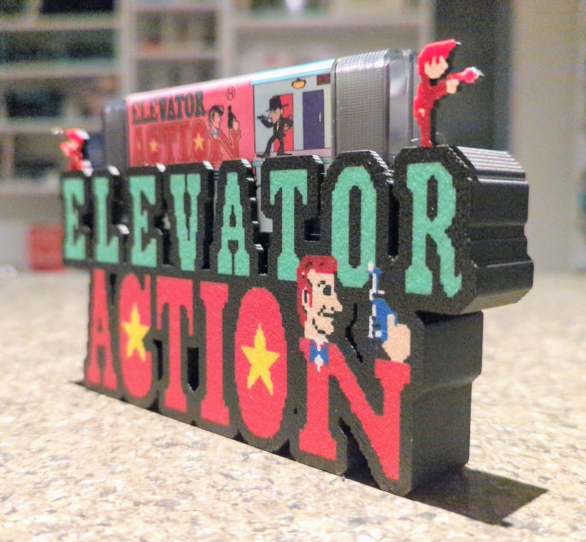 Clive_Frog_2_0's tweet photo. Elevator Action cartridge holder completed. 
The journey continues...

#MSX
#ElevatorAction https://t.co/LHrdz5gbgo