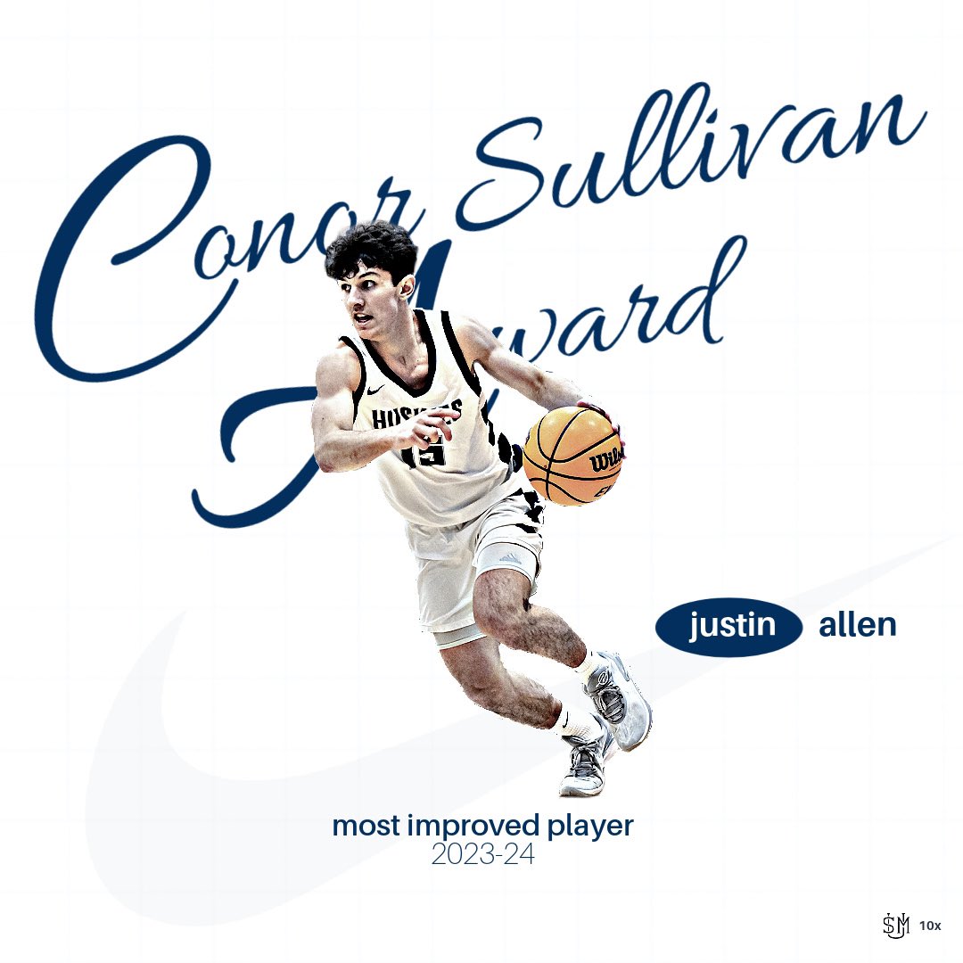 🚨USM Men’s Basketball Award🚨
Today the winner of the Conor Sullivan Award (Most Improved Player), voted by his teammates, goes to <a href="/justin/">Justin</a>.allen2 ‘27!