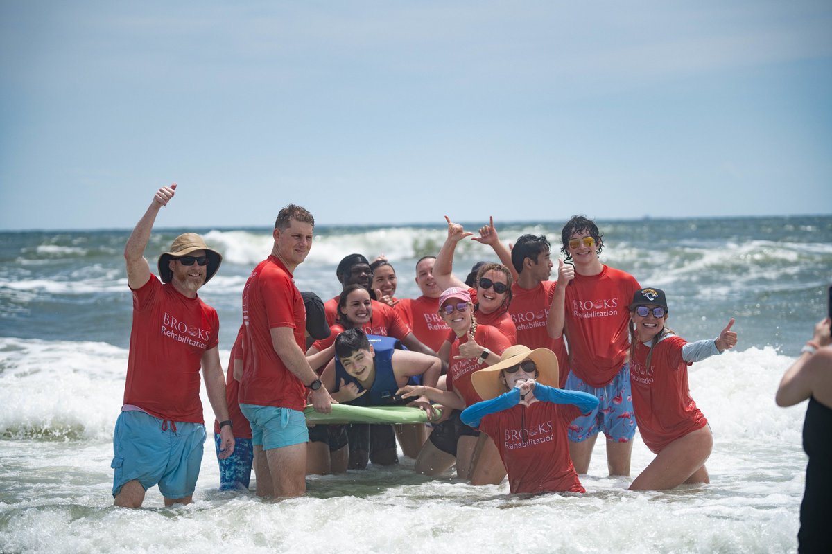 BrooksRehab's tweet photo. SURF'S UP! ๐โโ๏ธ๐
We could not have asked for a better turnout at our 2024 #adaptivesurf event!
๐ท View photos and stay tuned for more to come: https://t.co/g4KKCNOCd4 https://t.co/OnfnsNePeY