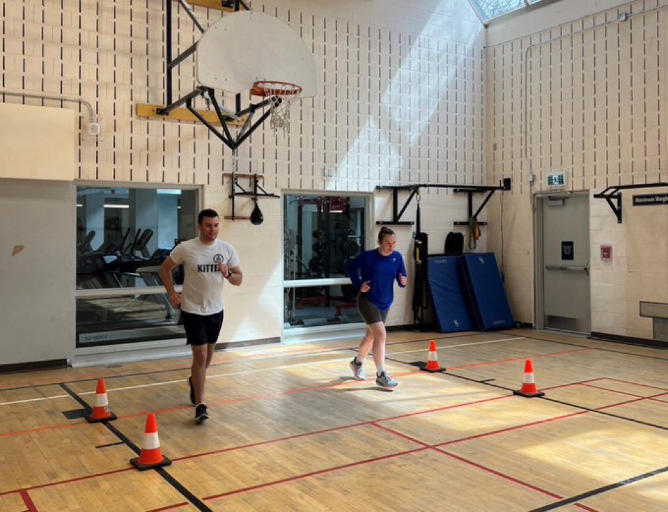 GuelphPolice's tweet photo. We are offering opportunities the evening of June 12 to practice the 20M Shuttle Run (also known as the ‘beep test’) which is one of the first steps when applying to become a police officer. Space is limited so book now at https://t.co/UbpcwmZ8jr #Guelph #JoinPolicing https://t.co/vEravuW2uC