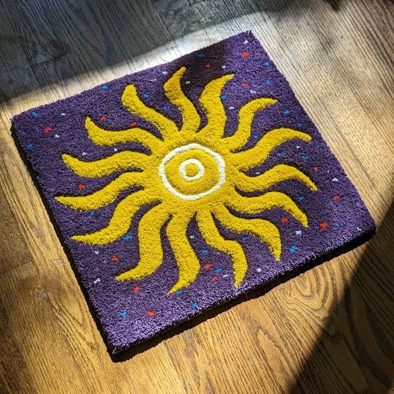 zoolootoo's tweet photo. ✺✺ summer sun rug ✺✺ https://t.co/TgDPpq4RhM