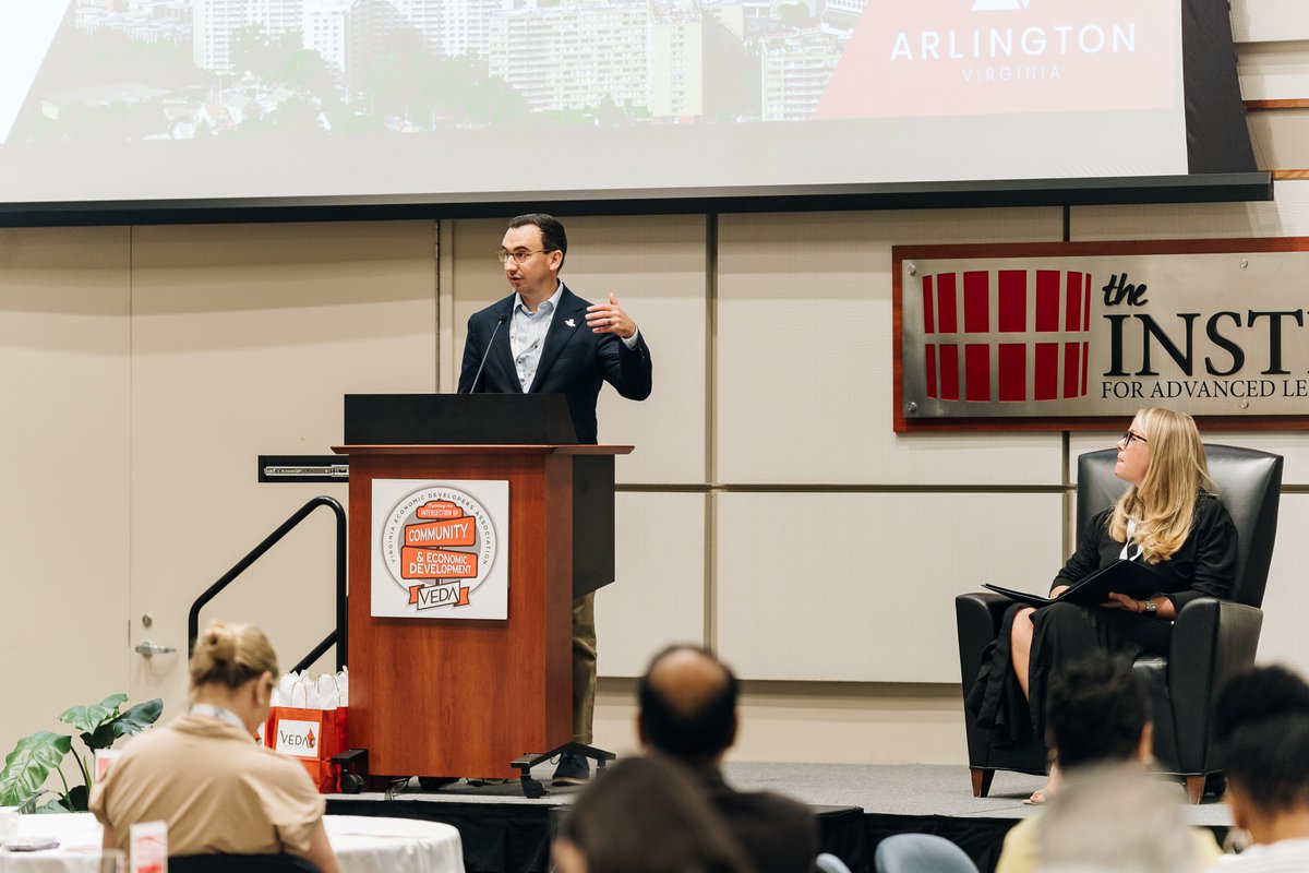 VEDA (@virginiaeda) on Twitter photo Congratulations to CEDA recipient Ryan Touhill, Director, <a href="/AEDBizInvest/">Arlington Economic Development</a>, for the Arlington Innovation Fund! Congratulations to CEDA recipient Ryan Touhill, Director, <a href="/AEDBizInvest/">Arlington Economic Development</a>, for the Arlington Innovation Fund!