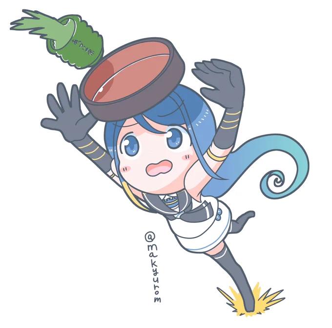 #このタグを見た人は黙って飲み物を持ったキャラを貼る 