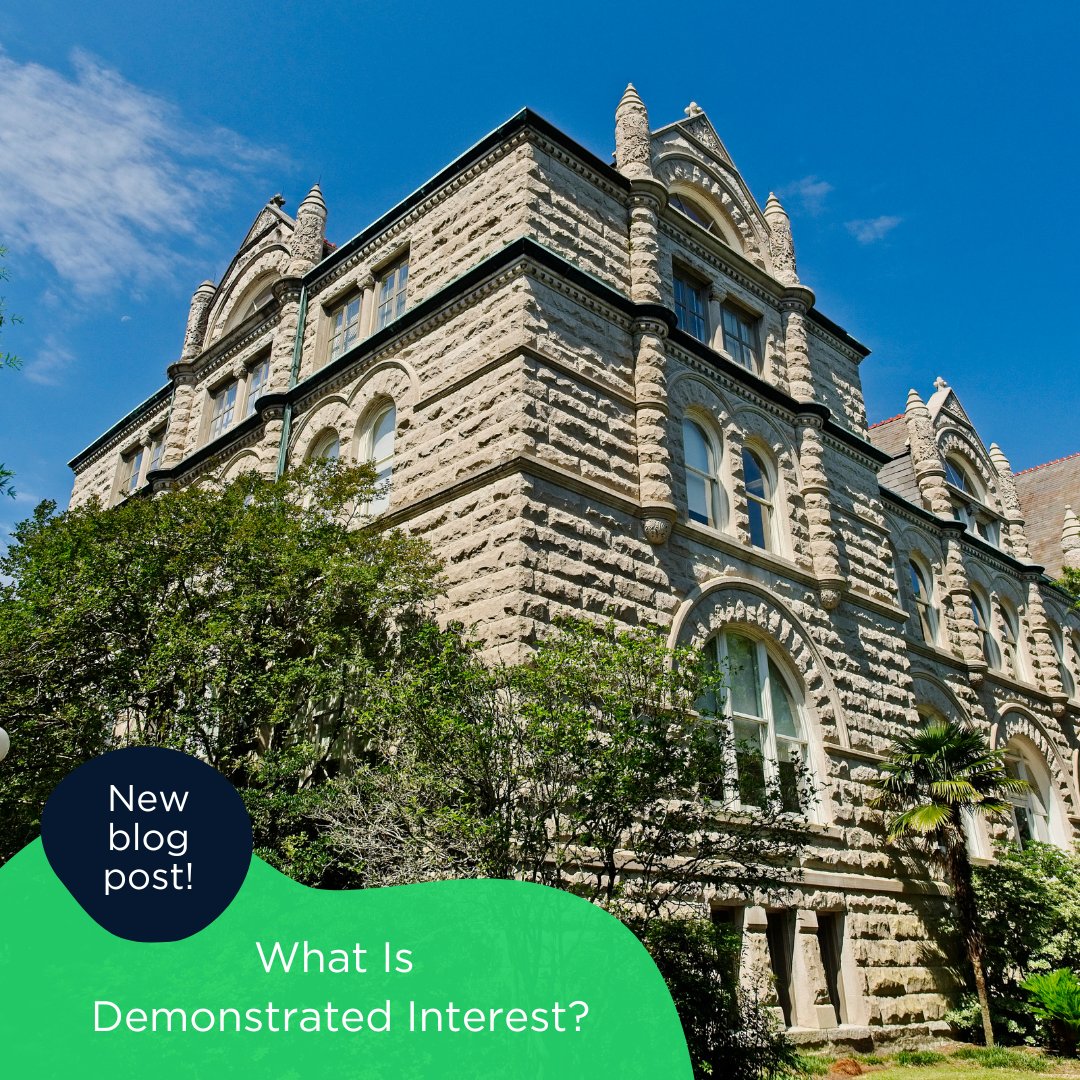 preporycoaching's tweet image. Let's talk about Demonstrated Interest—a key tactic for showing colleges you're genuinely excited about attending their institution. 🏫 Check out our latest blog post to learn how you can leverage these activities to enhance your application. hubs.la/Q02z3n060 🌟