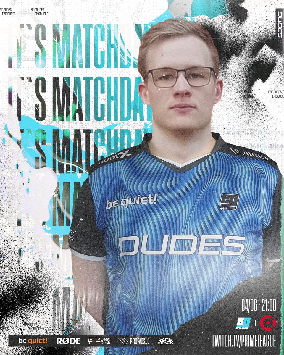 MATCHDAY in der <a href="/PrimeLeague/">Die Techniker Prime League</a> 🔥 

⏰ 21:00 CEST
🆚 <a href="/esportscologne/">eSports Cologne</a> 
📺 twitch.tv/primeleague

#WELIVEGAMING #LoLDUDES #GODUDES