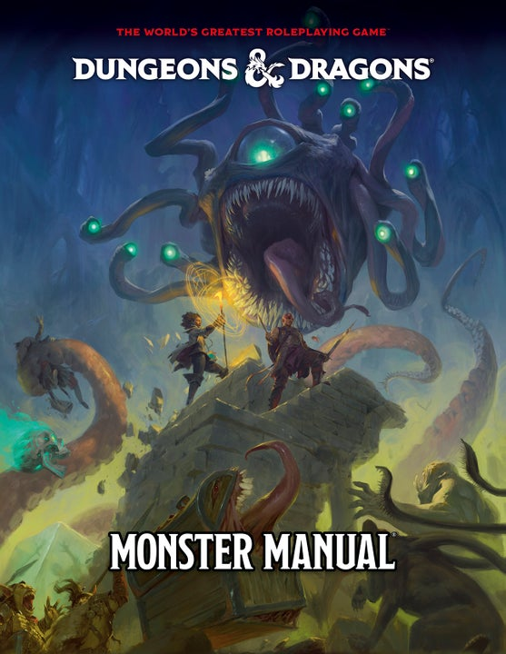 Courtesy of IGN, the cover to the Monster Manual. No artist credited in article.