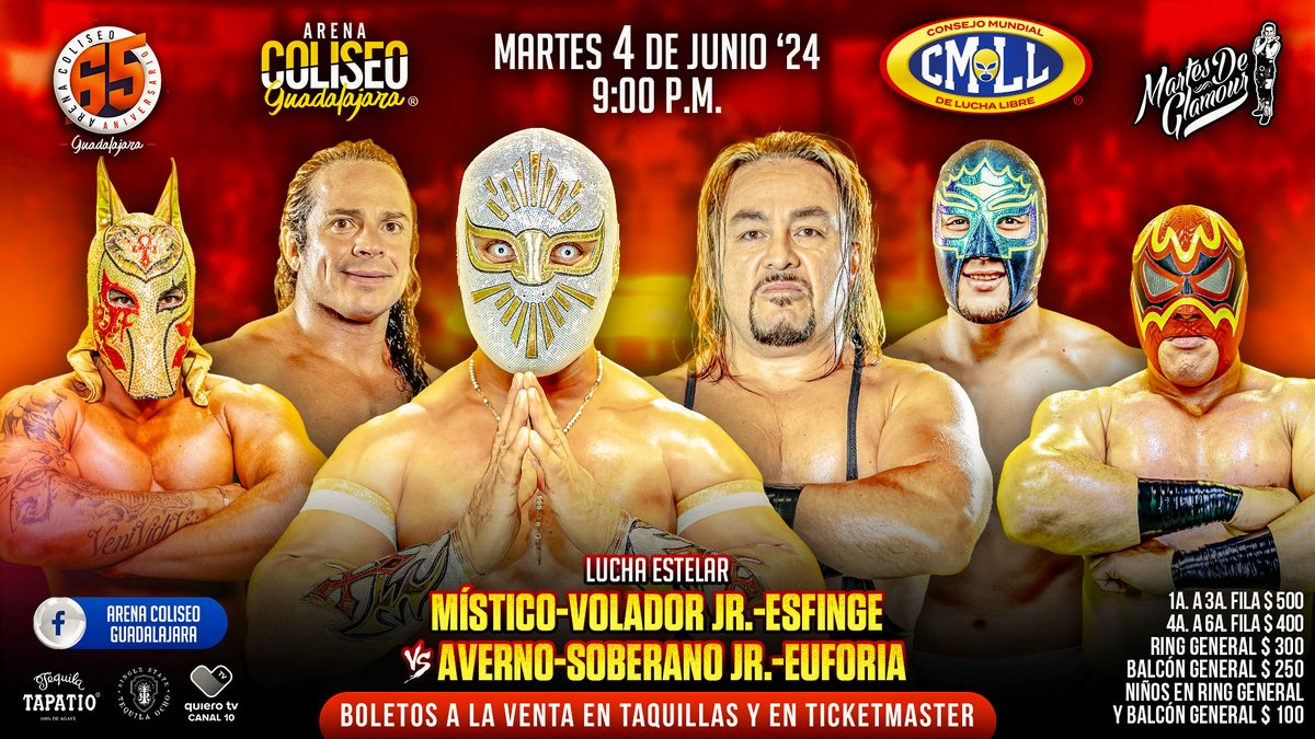 Arena Coliseo Guadalajara tweet media