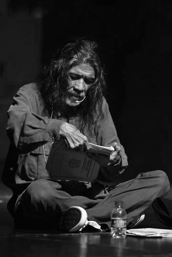 ikramibnsidik's tweet photo. “Kemerdekaan bererti setiap usus perut rakyat berisi nasi, vitamin dan zat besi.”

Selamat menuai di negeri abadi Abang Pyan.
Bisirril Fatihah. https://t.co/G7mzmarIYc