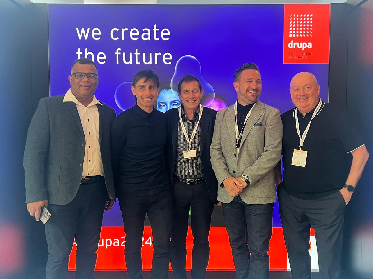 We are currently in Germany attending  largest printing exhibition in the world, and we are delighted to announce that we have just purchased a new £2.7m printing press with Komori to cope with the increased business that we are looking to bring in! More news on the way!