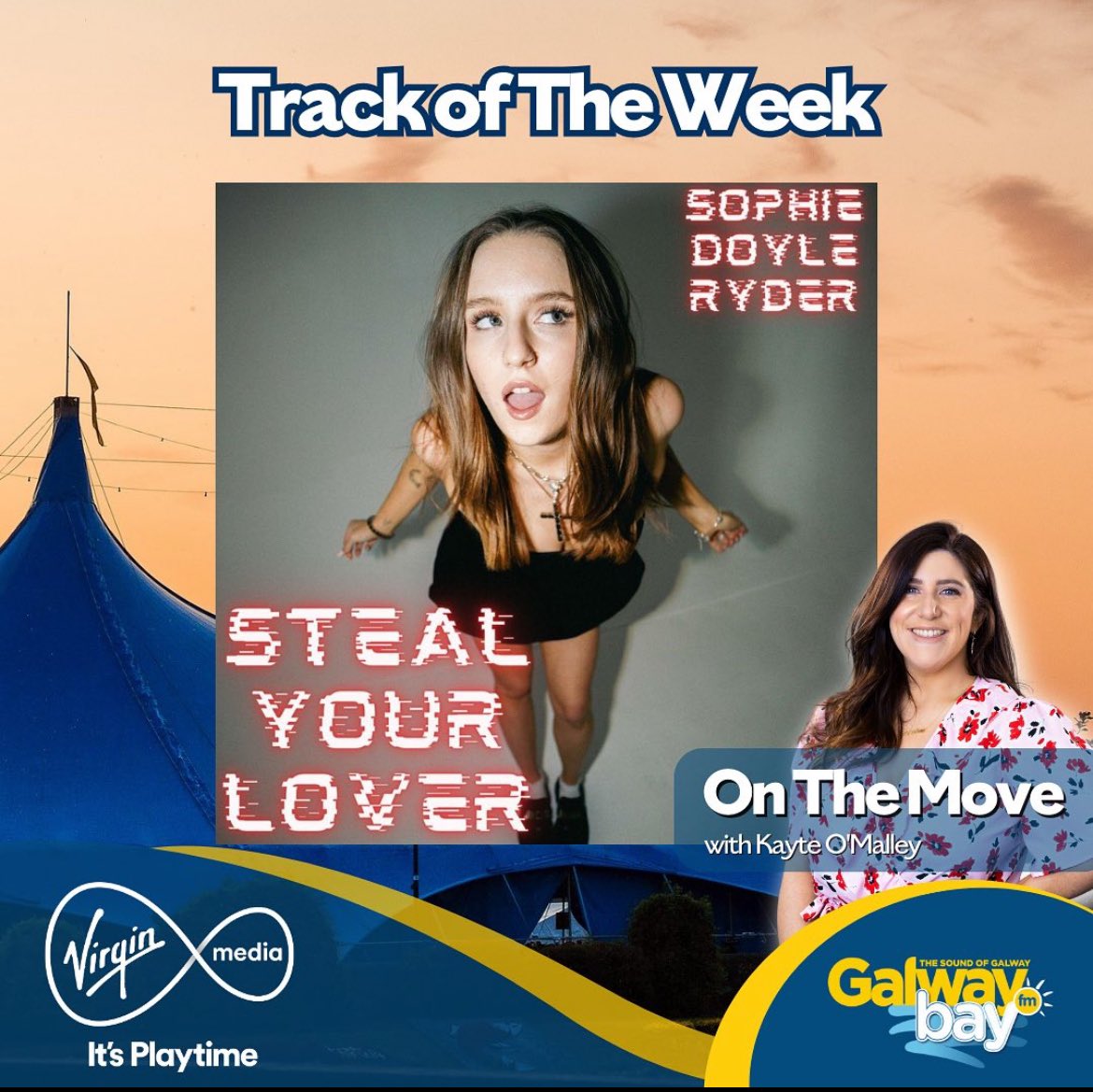 Galway Bay FM (@gbayfm) on Twitter photo This weekās Track of The Week #TOTW is āSteal Your Loverā by Sophie Doyle Ryder <a href="/sophdoyleryder/">Sophie Doyle Ryder</a> š¤
Tune in to On The Move with Kayte Oā Malley to hear āSteal Your Loverā at this week from 3 š»
Get with the best. Virgin Media, Irelandās Best Broadband, coming to even more homes This weekās Track of The Week #TOTW is āSteal Your Loverā by Sophie Doyle Ryder <a href="/sophdoyleryder/">Sophie Doyle Ryder</a> š¤
Tune in to On The Move with Kayte Oā Malley to hear āSteal Your Loverā at this week from 3 š»
Get with the best. Virgin Media, Irelandās Best Broadband, coming to even more homes