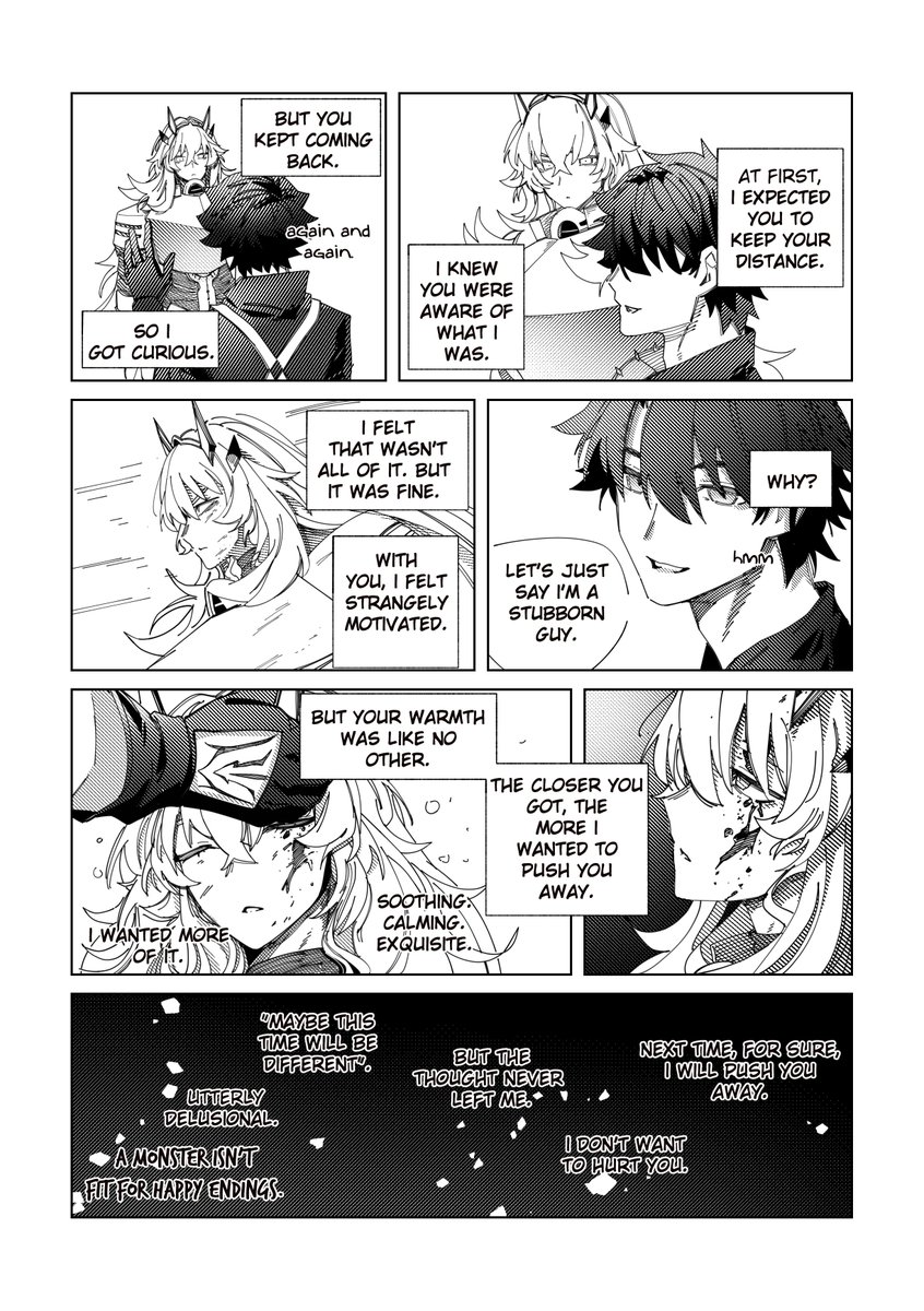 OBazzotto's tweet photo. Light and darkness 1/3
(Read from right to left) Barghest Guda https://t.co/vsAZGDA9qg