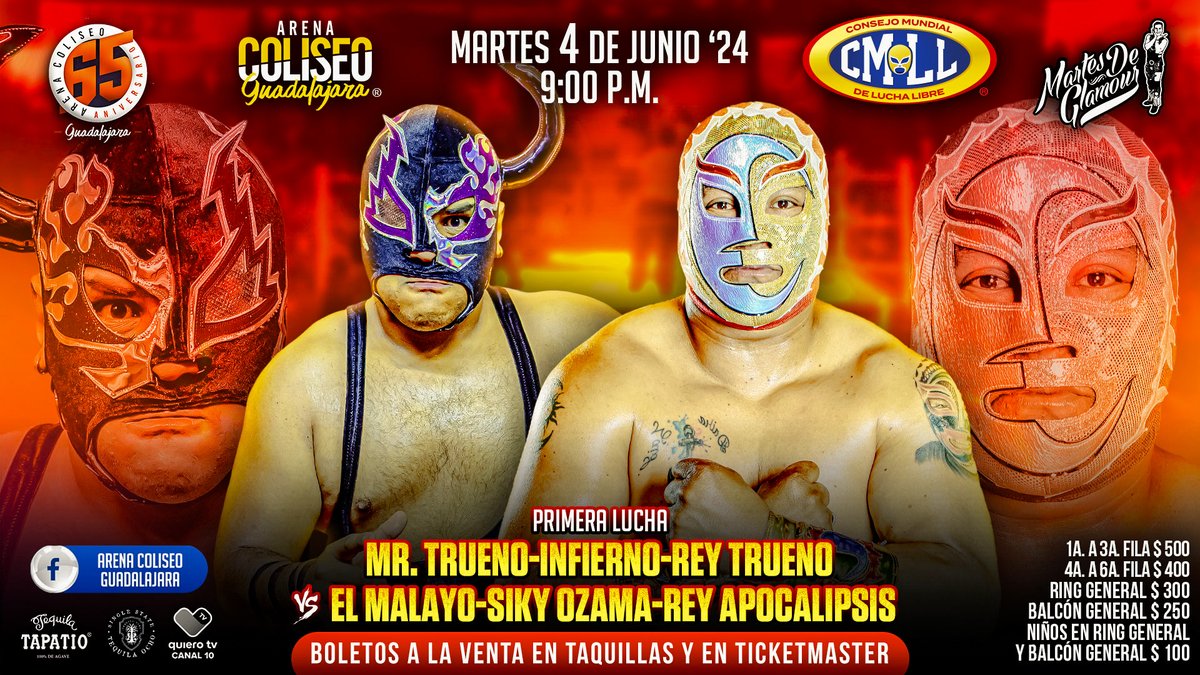 Arena Coliseo Guadalajara tweet media