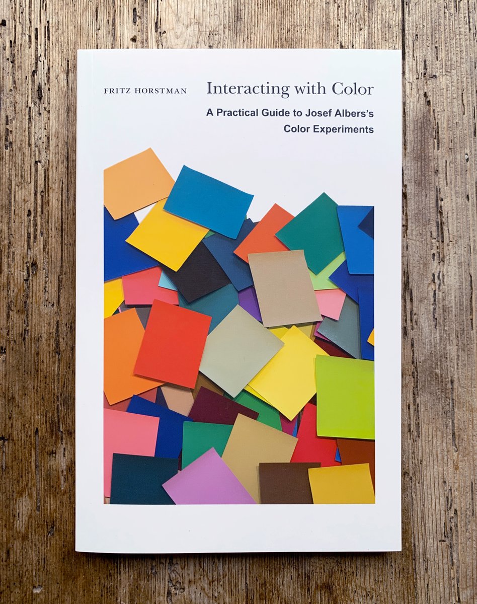 josefannialbers's tweet image. New Book! Focusing on eight of the most important lessons in Josef Albers’s "Interaction of Color," this book by Fritz Horstman invites readers to learn by doing, using only simple materials. @yalepress
yalebooks.yale.edu/book/978030027…