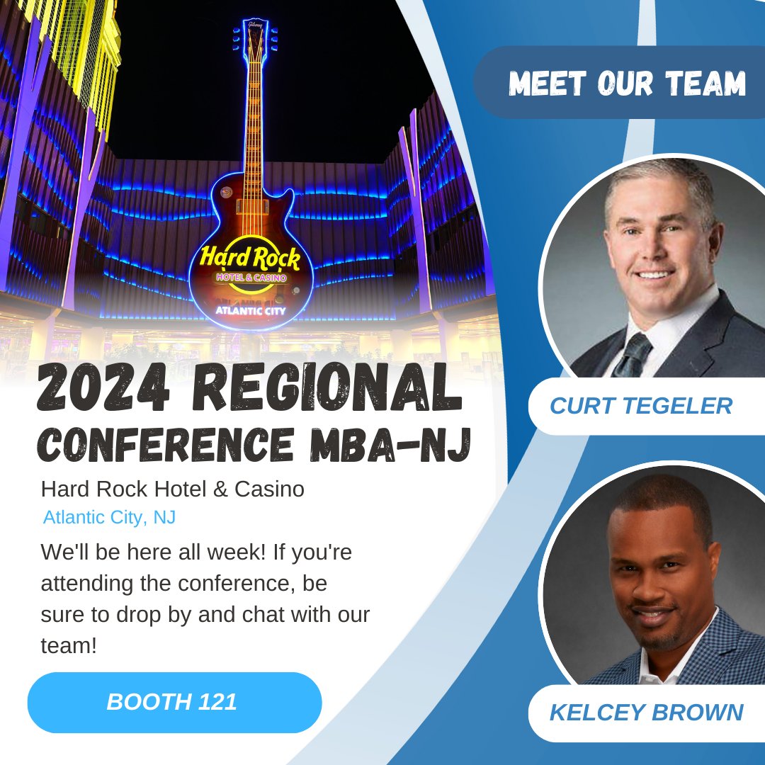 We’ll be at the Hard Rock Hotel in Atlantic City exhibiting at the 40th Regional Conference of MBAs.  Stop by booth 121 and say hello 👋