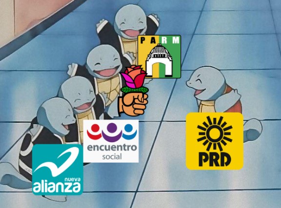 Bienvenido PRD a la fiesta de los partidos sin registro 🙌