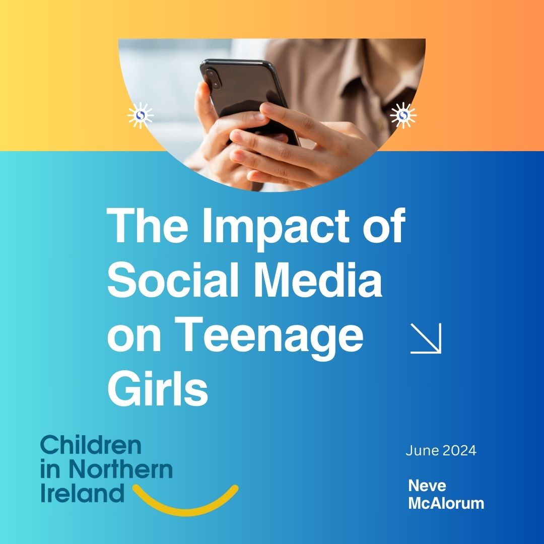 ChildreninNI's tweet photo. Are you concerned about the impact of social media on teenage girls in particular? Interested in Northern Ireland specific data related to these issues? Read our new youth-led research report here: 
https://t.co/dPxFblm2Rm https://t.co/grjRbIwNxA