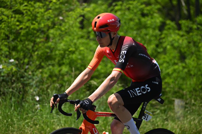 Carlos Rodriguez earlier in the stage.