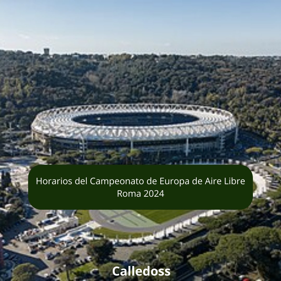 calledoss's tweet photo. Hilo con el horario del Europeo de Roma.
🗓️: 7-12 julio
🏟️: Estadio Olímpico de Roma

TWEET PARA GUARDAR https://t.co/WMWAVnm2Ks