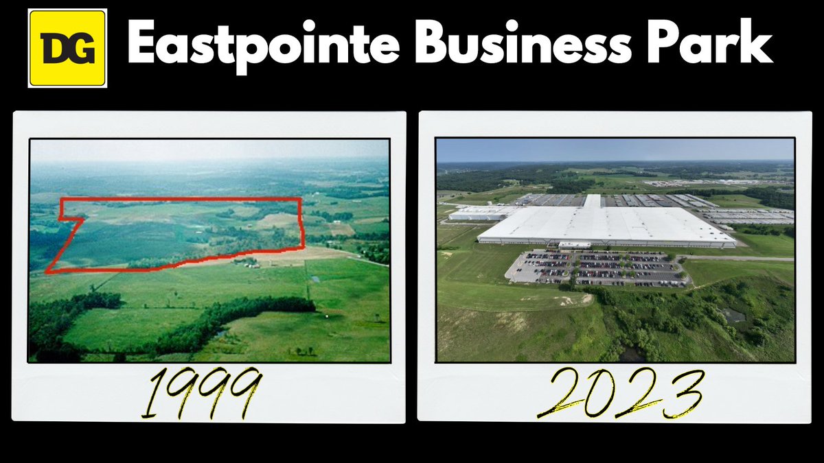 This October is the 25th Anniversary of the groundbreaking of the Dollar General Warehouse at the Eastpointe Business Park. They were the 1st business to locate in the Park &amp; changed the face of Muskingum County’s economic landscape. #successliveshere