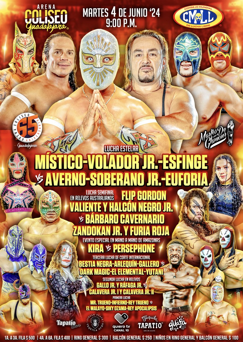 Arena Coliseo Guadalajara tweet media