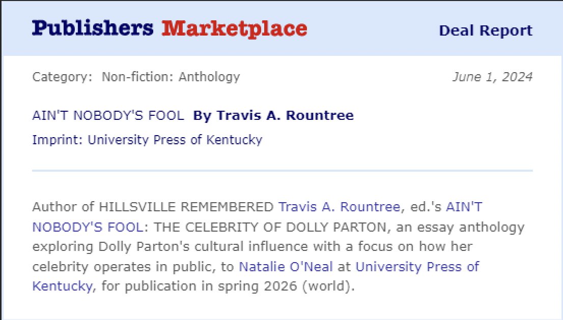 TravisARountree's tweet photo. Super excited about this project with @KentuckyPress and all the collaborators who are contributing! https://t.co/kjOcqL4rfm