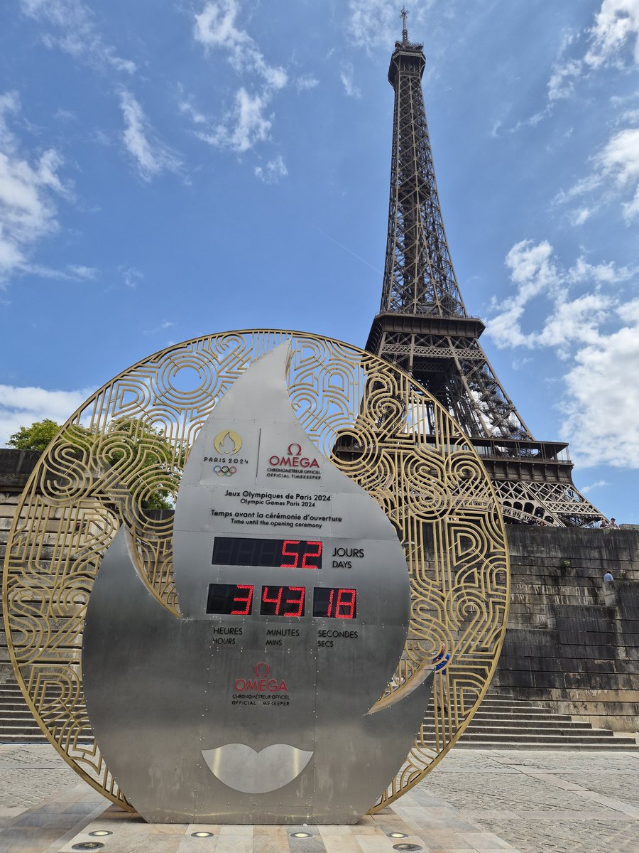 Philipp10630230's tweet photo. Dans quelques jours seront installés sur la #toureiffel les anneaux #olympiques en vue des #JO2024 @jeuxolympiques https://t.co/C9gjny2vsW