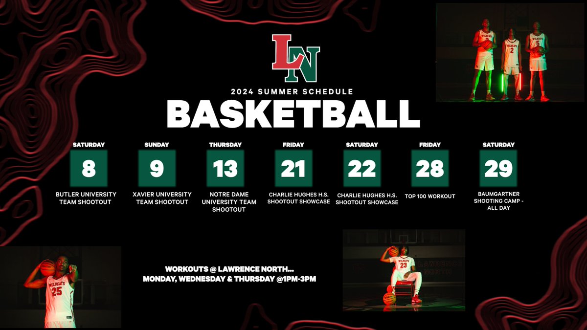 LNBOYSBasketball (@lnboysbball) on Twitter photo š....First June ball action this weekend at Butler University
#WILDCATS <a href="/IndianaSportsN1/">Indiana Sports Network</a> <a href="/IBCA_Coaches/">IBCA Coaches</a> <a href="/PrepHoopsIN/">Prep Hoops Indiana</a> <a href="/ltgoodnews/">LT Schools</a> <a href="/LNFanSection_/">LN Fan Section š¾</a> š....First June ball action this weekend at Butler University
#WILDCATS <a href="/IndianaSportsN1/">Indiana Sports Network</a> <a href="/IBCA_Coaches/">IBCA Coaches</a> <a href="/PrepHoopsIN/">Prep Hoops Indiana</a> <a href="/ltgoodnews/">LT Schools</a> <a href="/LNFanSection_/">LN Fan Section š¾</a>