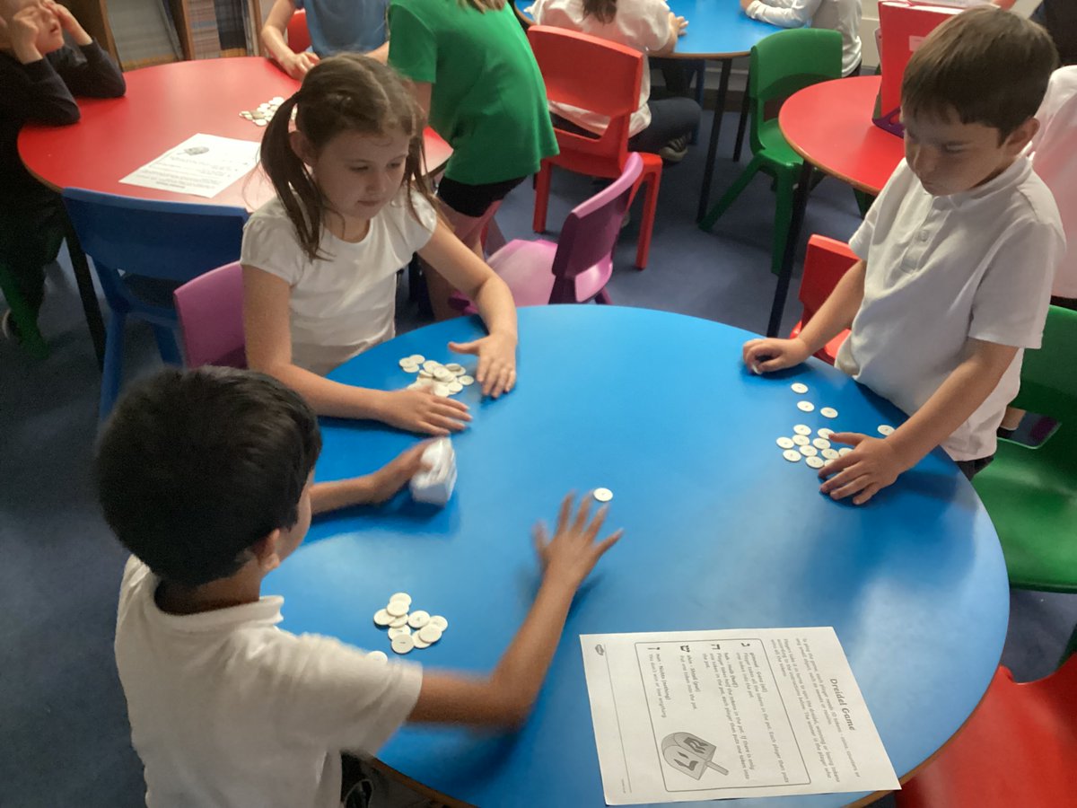 In RE this afternoon, we learnt about the story of Hanukkah and why the Menorah is special to Jews. The Turtles played the dreidel game and discussed how this reminds Jews of the story. #OWPSre
