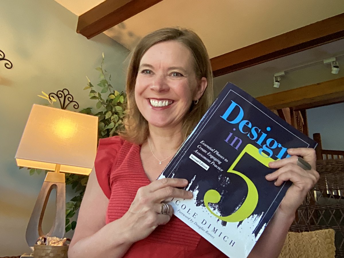Nicole Dimich (she/her) (@nicoledimich) on Twitter photo So grateful and so excited! The second edition of Design in Five arrived! Continuing the journey to rebrand assessment -- designing and using assessment to help students deeply invest in their learning and build confidence and excellence! <a href="/SolutionTree/">Solution Tree</a> So grateful and so excited! The second edition of Design in Five arrived! Continuing the journey to rebrand assessment -- designing and using assessment to help students deeply invest in their learning and build confidence and excellence! <a href="/SolutionTree/">Solution Tree</a>