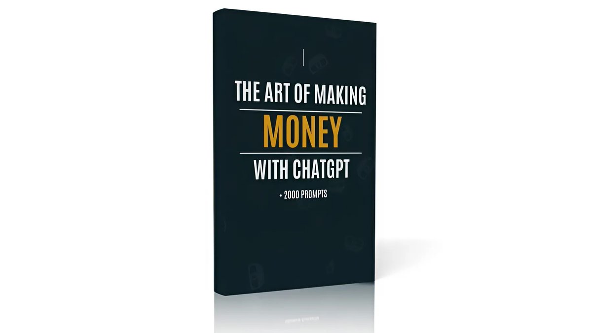 details_with_ai's tweet photo. Prompt engineers make $120k-$300k yearly.

That's why I built "1000+ GPT-4 Prompts"

* 1000+ #ChatGPT Prompts
* 5000+ AI Tools
* Tips, Tricks, Techniques &amp; more.

And for 24 hours, it's 100% FREE!

To get it, just:

1. Like &amp; Retweet
2. Reply "GPT"
3. Follow me (so that I can DM) https://t.co/6uJLv3VzmC