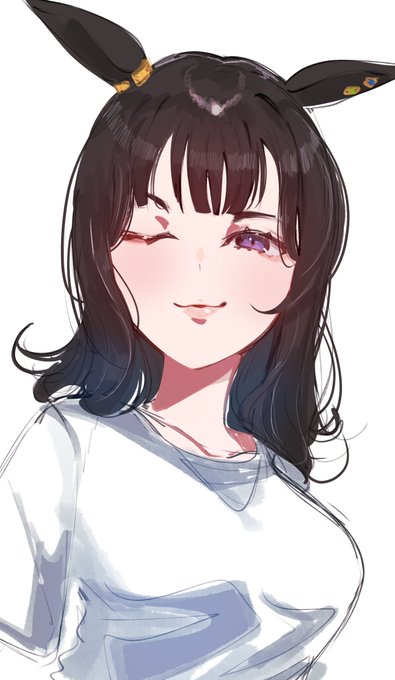 「馬娘 ロングヘアー」のTwitter画像/イラスト(新着)