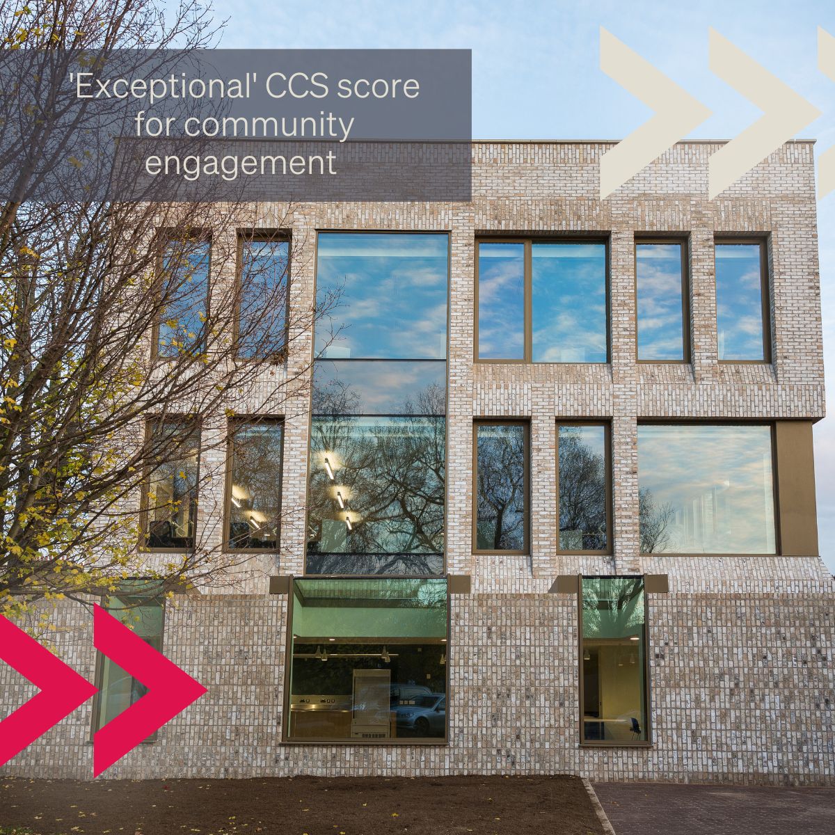 reds10ltd's tweet photo. We're taking a moment to look back at Parkside: @I_W_M's Staff offices. The complex modular build with difficult site conditions in Central London (Zone 1) was successfully delivered, despite the COVID-19 pandemic, in 2020 and received several awards in 2021. @jesticowhiles https://t.co/fhzrexfyjZ