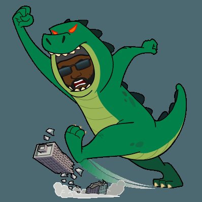 Bold_UnAshamed's tweet photo. @steveinman Bruh the Godzilla noises are taking me OUT! 😂😂😂😂 https://t.co/uhN0lSppZc