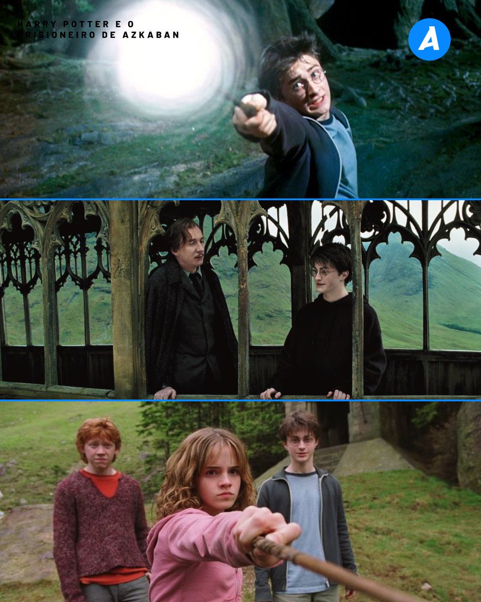 ❤️🪄⚡️ Há exatos 20 anos, o filme “Harry Potter e o Prisioneiro de Azkaban” estava sendo lançado nos cinemas. Quem aí acha que é o melhor filme da franquia?