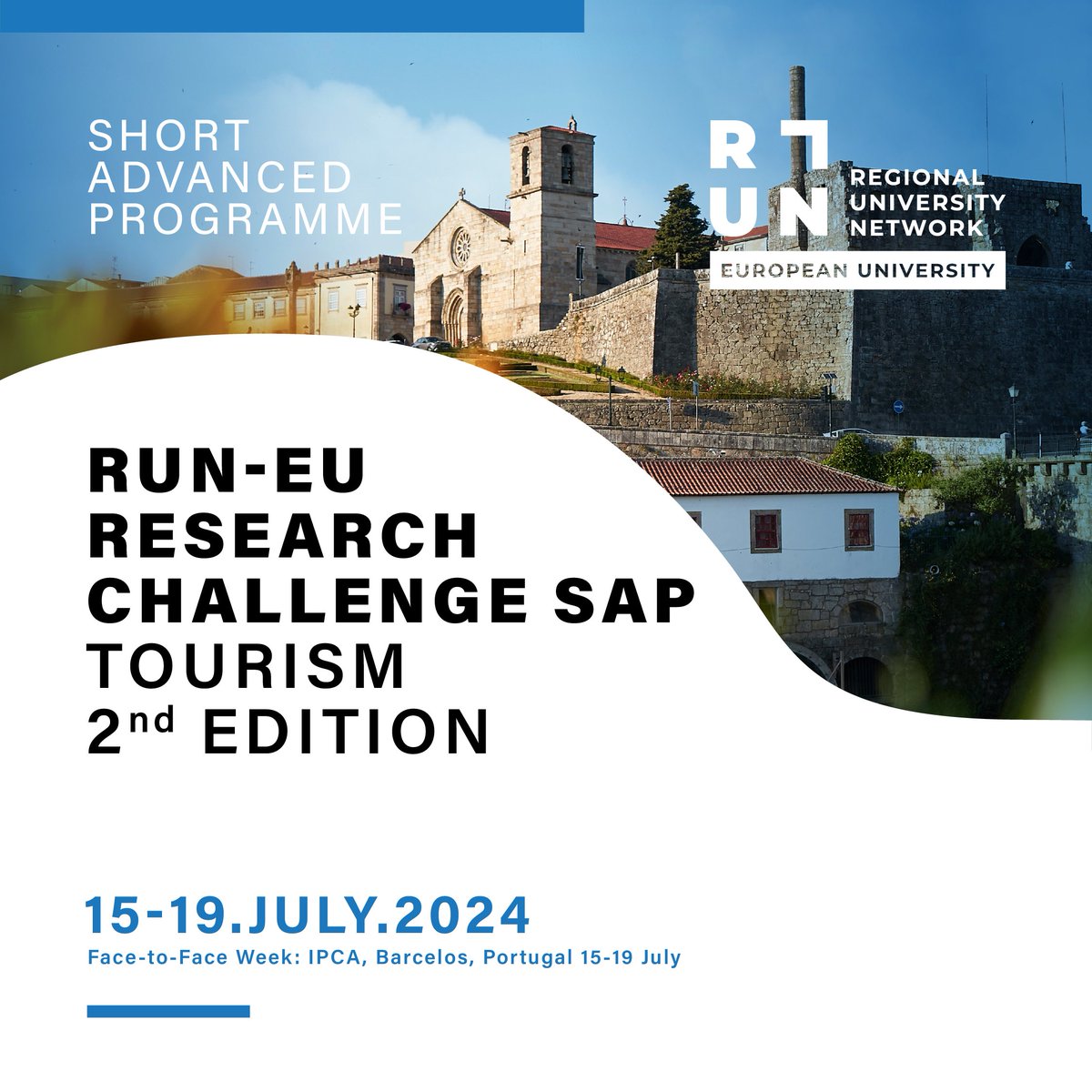 🎓 Calling all students! SAP RESEARCH CHALLENGE TOURISM – 2nd edition 15–19 July 2024 🇵🇹 Politécnico do Cávado e Ave +INFO: bit.ly/SAP_Research_T… #run_eu #run_eu_sap