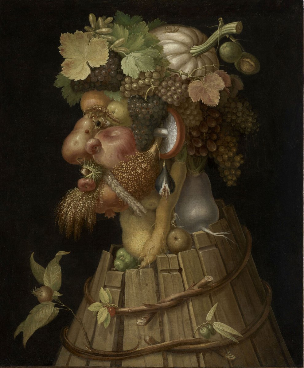 MuseeLouvre's tweet photo. [#PresseLouvre]

Les Saisons restaurées d'Arcimboldo sont de retour en salle ! 

Une restauration fondamentale de huit mois (de mai 2023 à la fin janvier 2024), réalisée par Roberto Merlo de l’atelier Arcanes, au sein de l’atelier du Centre de recherche et de restauration des musées de France (@c2rmf ), restitue aujourd’hui aux figures leur composition originelle, monumentale et sculpturale.

Notre communiqué 👉https://t.co/rE0UPcCkCX