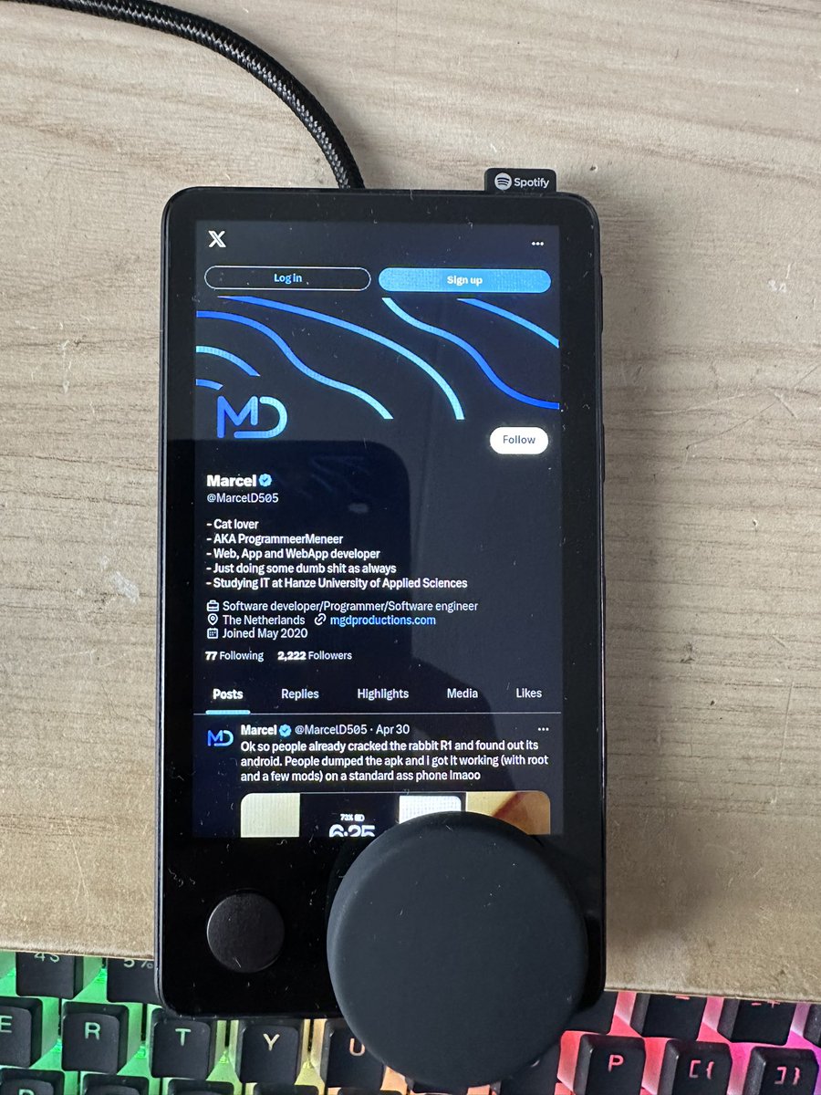 MarcelD505's tweet photo. I broke the thing https://t.co/NtlD6Uoe9l