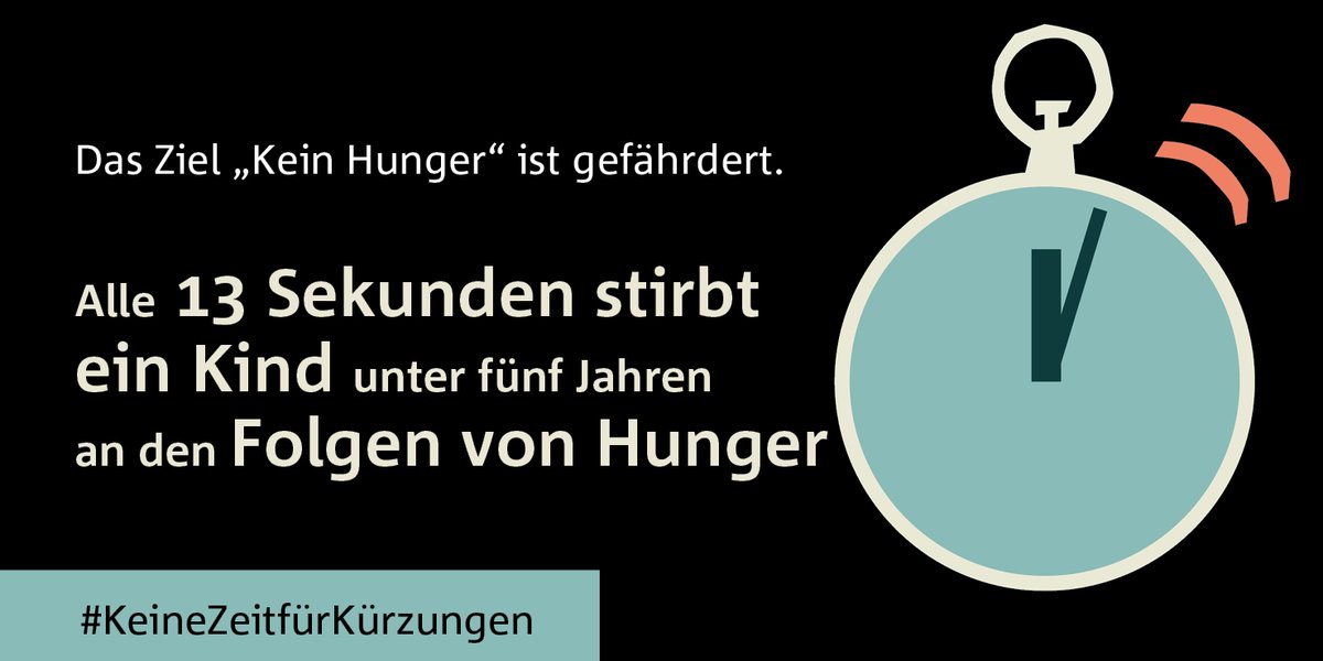 Es ist JETZT Zeit zu handeln. Im Bundeshaushalt ist #KeineZeitFürKürzungen. <a href="/c_lindner/">Christian Lindner</a>, werden Sie Ihrer Verantwortung gerecht! #ZeroHunger