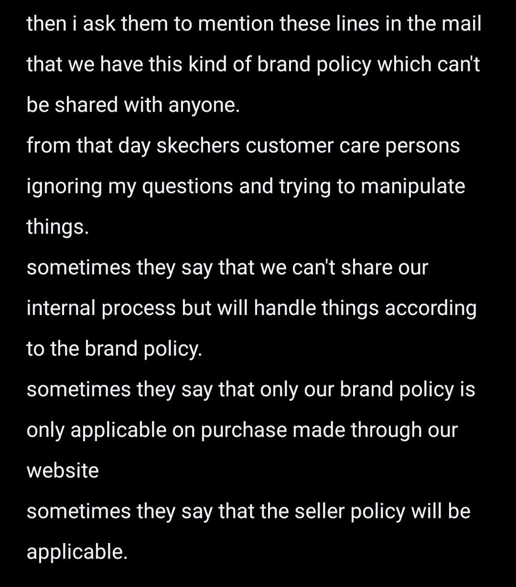 VikiVerma's tweet photo. again buy @SkechersIndia shoes and this time its worse than the previous one. these shoes teared up in just 7 days and i contacted customer care they are just playing on mails by telling me false policies which don't even exist.
i write my whole story in photos please read it. https://t.co/3lZ5dwNkia