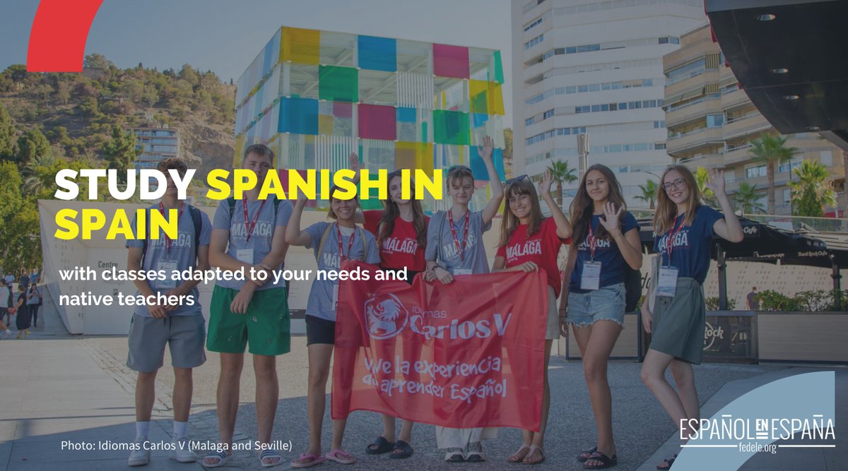 SpainInUSA's tweet photo. Study Spanish in Spain with @federacionele for cultural immersion, local interaction, and top-notch education. Don't wait, come and learn our language in its native environment! π
π https://t.co/zZjQ83ambA
#VisitSpain #LearnSpanishInSpain #ExperienceSpainInSpanish https://t.co/lUUJW9nIiN