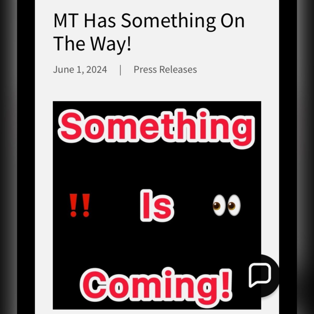 MagnificentInc's tweet photo. Can you sense it ‼️‼️ something big is coming and MT is no stranger to doing big things‼️‼️ click the link below to see just what MT has up his sleeve 🚨
-
https://t.co/JqXxyiueiu
-
#MMInc #MTGang🎙#Update #PressReleases #Announcement https://t.co/IEYQIF88Bw